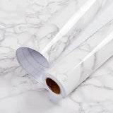 White Marble Sticker Waterproof  (60200)