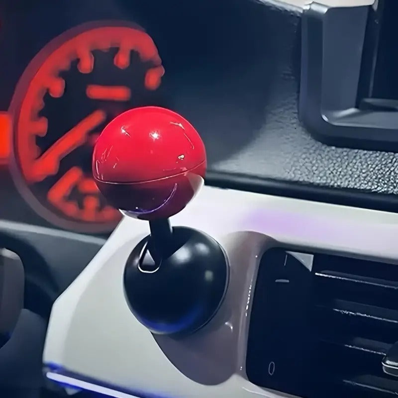 Push Button Start Lever, Car Push to Start Button Rocker, Car Engine Start Stop Button Joystick, Full Ball-bar Rocker Car Button Automotive One-Touch Start Button Cover Protector