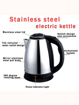 2 Liter Electric Kettle with Stainless Steel