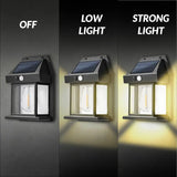 Solar motion Wall Bulb