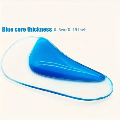 Arch Support Insoles Fits for Flat Feet & Plantar Fasciitis Orthotic Arch Pads for Women and Men, Gel High Cushion Insert