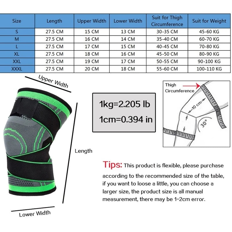 Knee Caps For Men Women Gym Workout(Pack Of Two)-Knee Support For Knee Pain With Knee Band|Extra Compression Knee Sleeves Leg Supporter For Gym