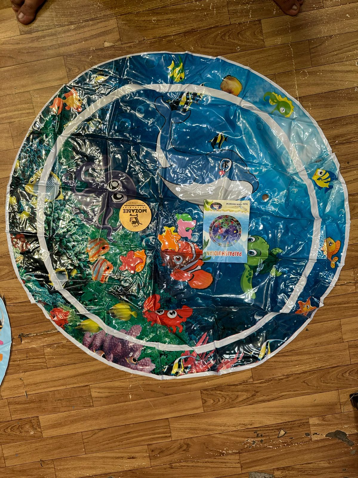 100 X 100 Baby Infant  Round Water Play Floor Mat