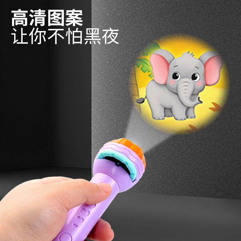 SLIDE MINI PROJECTOR FLASHLIGHT TORCH