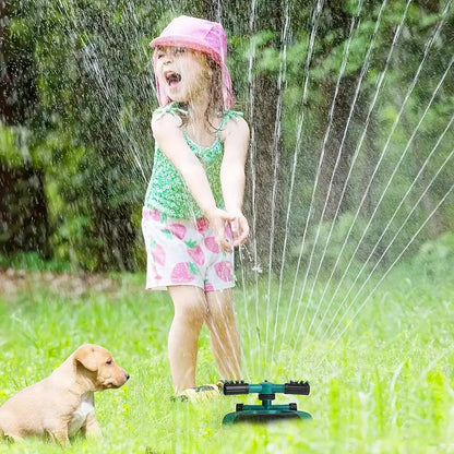 3 Arm Lawn Water Sprinkler Garden