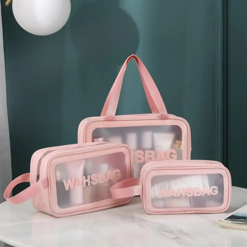 3 pc Wash bag Cosmetic