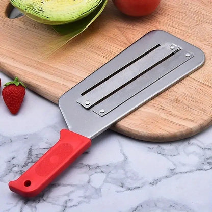 Modern Cabbage Shredder Kitchen Grater Slicer Stainless Steel Knife Fruit Chopper Grater for Kitchen Shredder for Cabbage Cutter Red Cabbage Shredder for Coleslaw Cabbage Slaw Chopper Knife