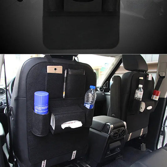 Car Seat Back Multi-Pocket Storage Bag Organizer Holder Accessory Travel Storage Bag