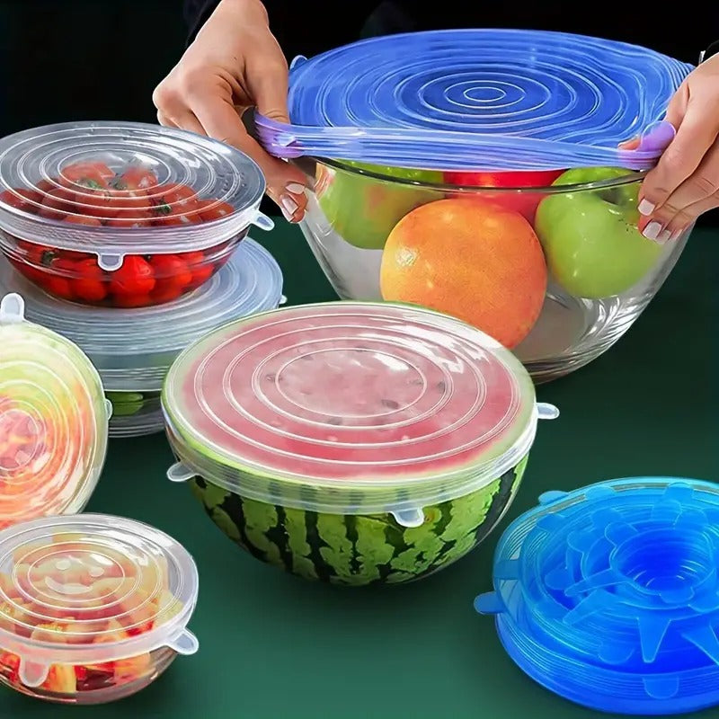 Silicone Stretch Lids Multi Size Reusable