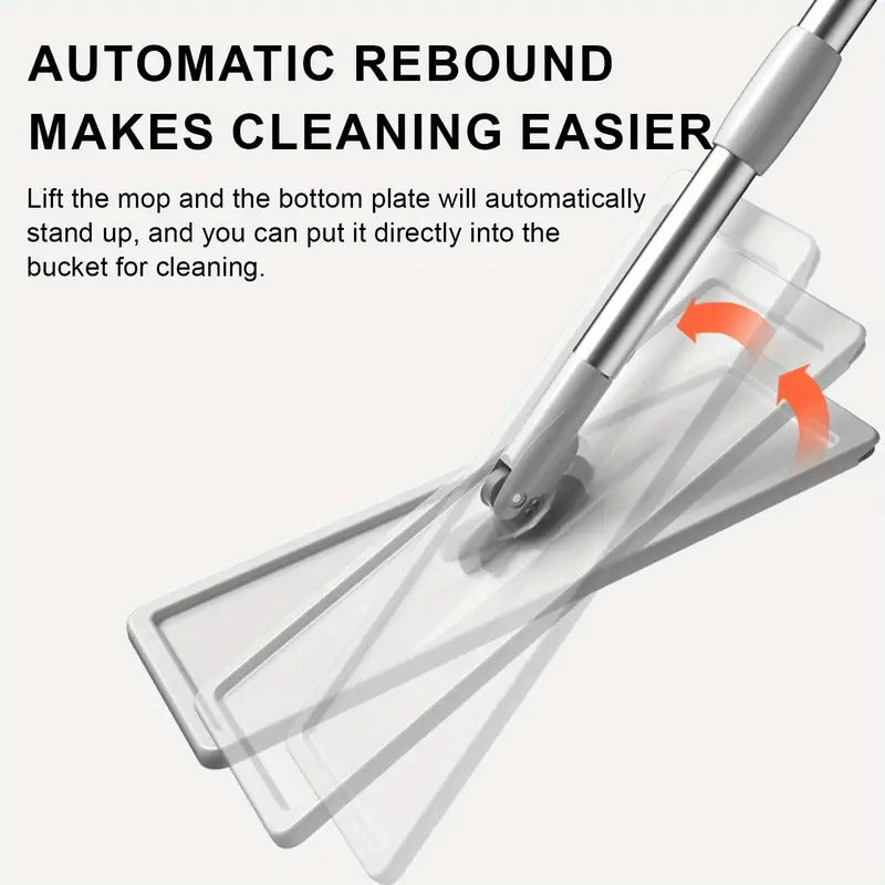 Microfiber Flat Mop With Bucket