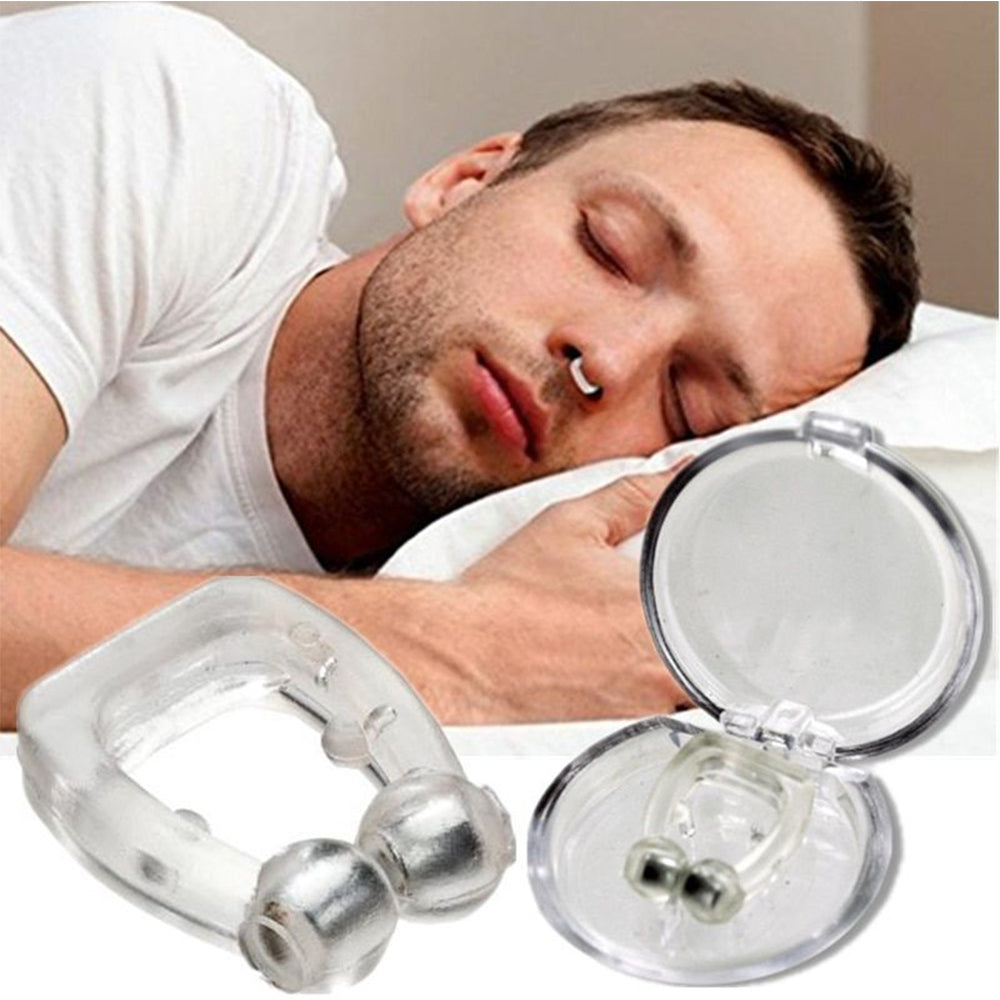 Anti Snoring Devices for Men and Women Soft Silicon Nose Clip Unisex,Snoring Stopper Anti Snore Free Sleep Silicone Stop Snoring Nose Clip, Effective to Relieve Snoring Nose Clip