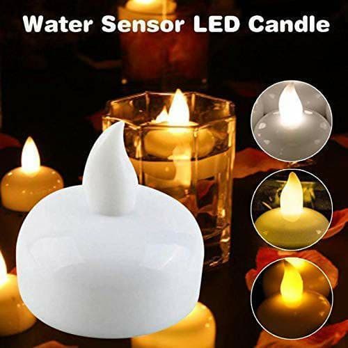 WATER LED SENSOR CANDLE 12 PC SET