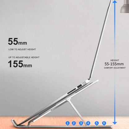 ADJUSTABLE LAPTOP TABLE STAND