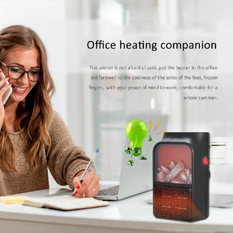 FLAM HEATER WITH REMOTE CONTROL