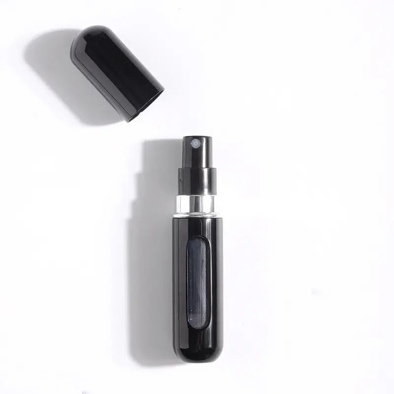 5ml Portable Mini Refillable Perfume Atomizer Spray Bottle Empty Easy to Fill Scent Aftershave Pump Case Travel Outgoing Purse Multicolor