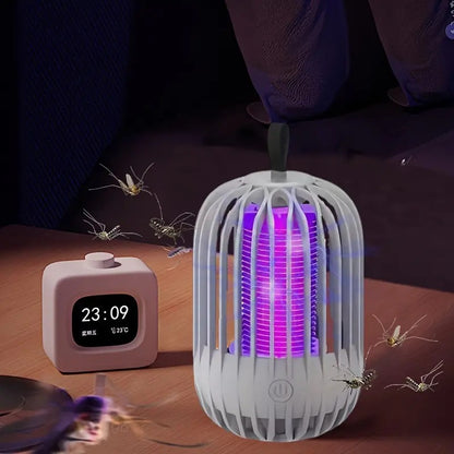 Electronic LED Mosquito Killer Lamp | Flash Anti Mosquito Lamp,Mosquito Zapper Machine for Home/Outdoor | Insect Bug Trap Lamp | Electric Powered Machine for Mosquito Protector