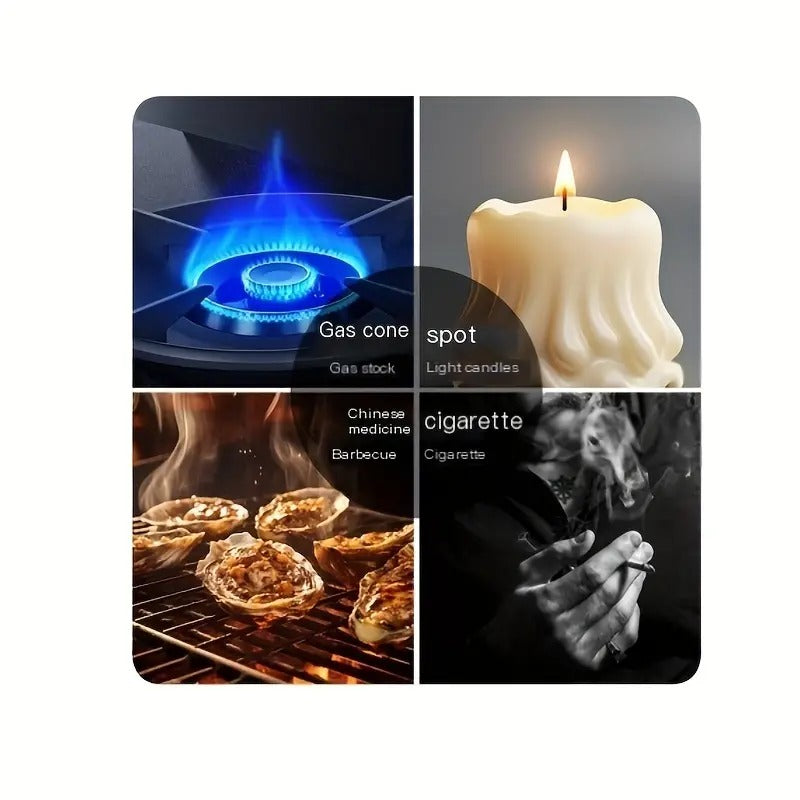 Electric Lighter for Candles Rechargeable Electric Gas Lighter for Home Use Candle Lighter Plasma Lighter Flameless Windproof USB Lighter 360° Flexible Neck Arc Lighter