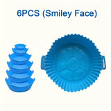 Air Fryer Silicone Pot 6 pc Set