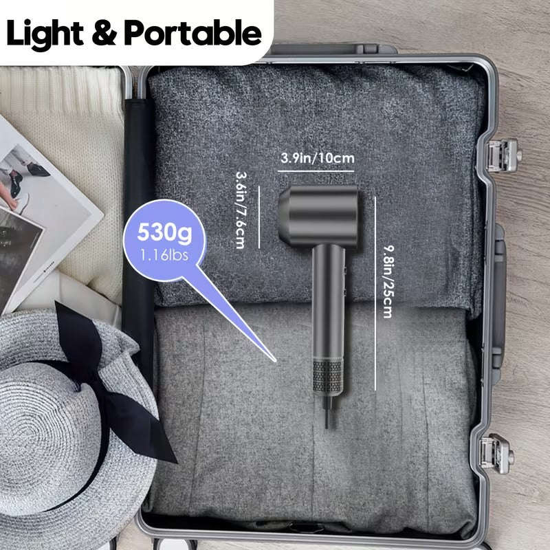 2000W Hair dryer Powerful Fast Drying High-Speed Low Noise Hairdryer