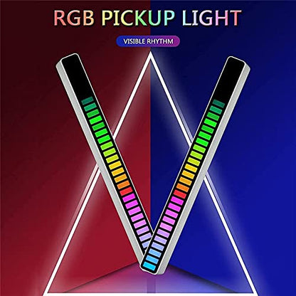 CAR LED STRIP SOUND CONTROL PICKUP RHYTHM LIGHT