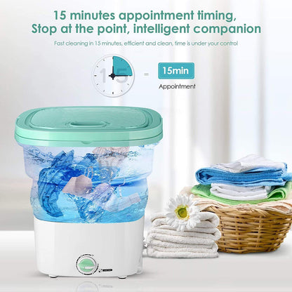 FOLDING PORTABLE WASHING MACHINE