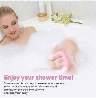 SOFT SILICONE BATH BRUSH