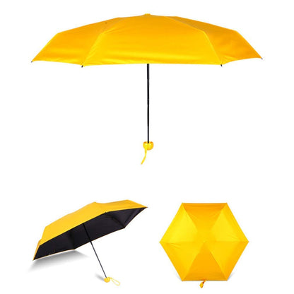 Capsule umbrella For Rain Windproof & Sun Protection Features