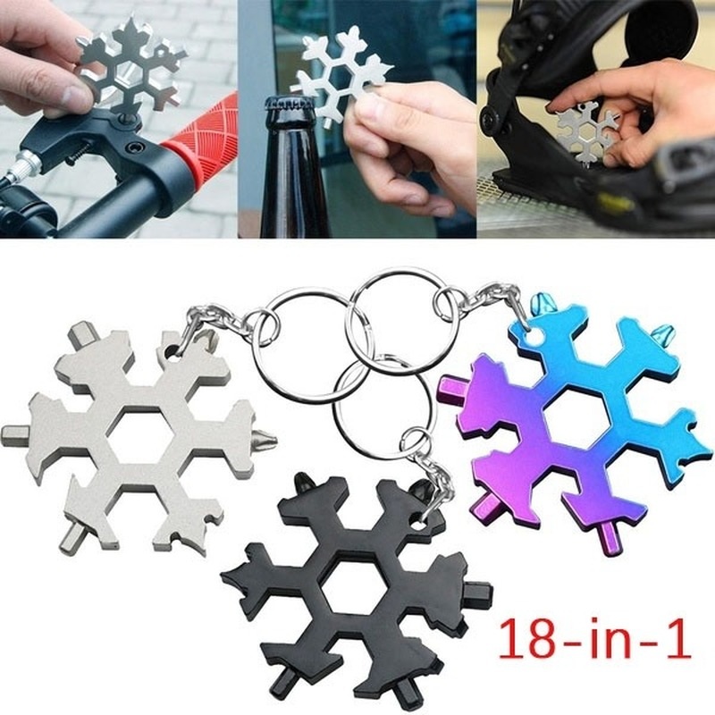 18 in 1 Snowflack tool