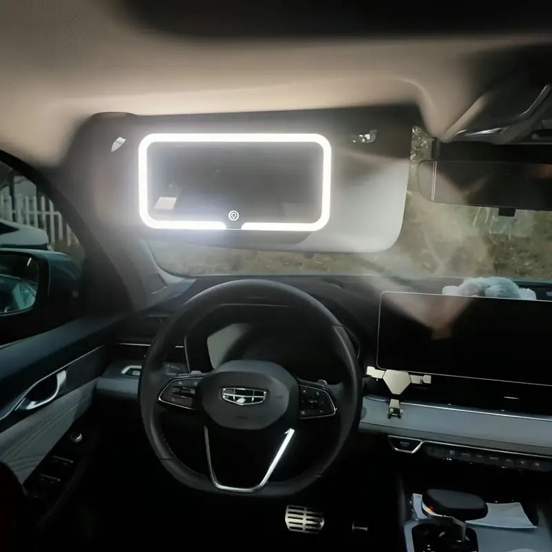 Car Vanity Mirror With Lights