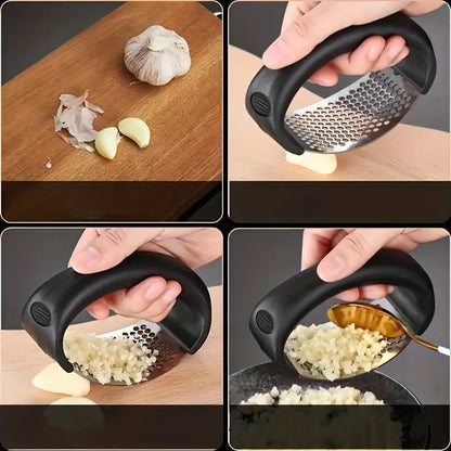 Stainless Steel Garlic Presser |Garlic Press Crusher for Kitchen |Garlic Crusher for Kitchen |Ginger Presser for Kitchen