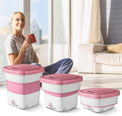 FOLDING PORTABLE WASHING MACHINE