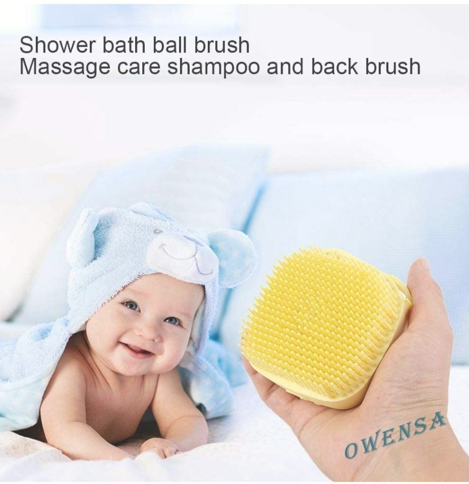 SOFT SILICONE BATH BRUSH