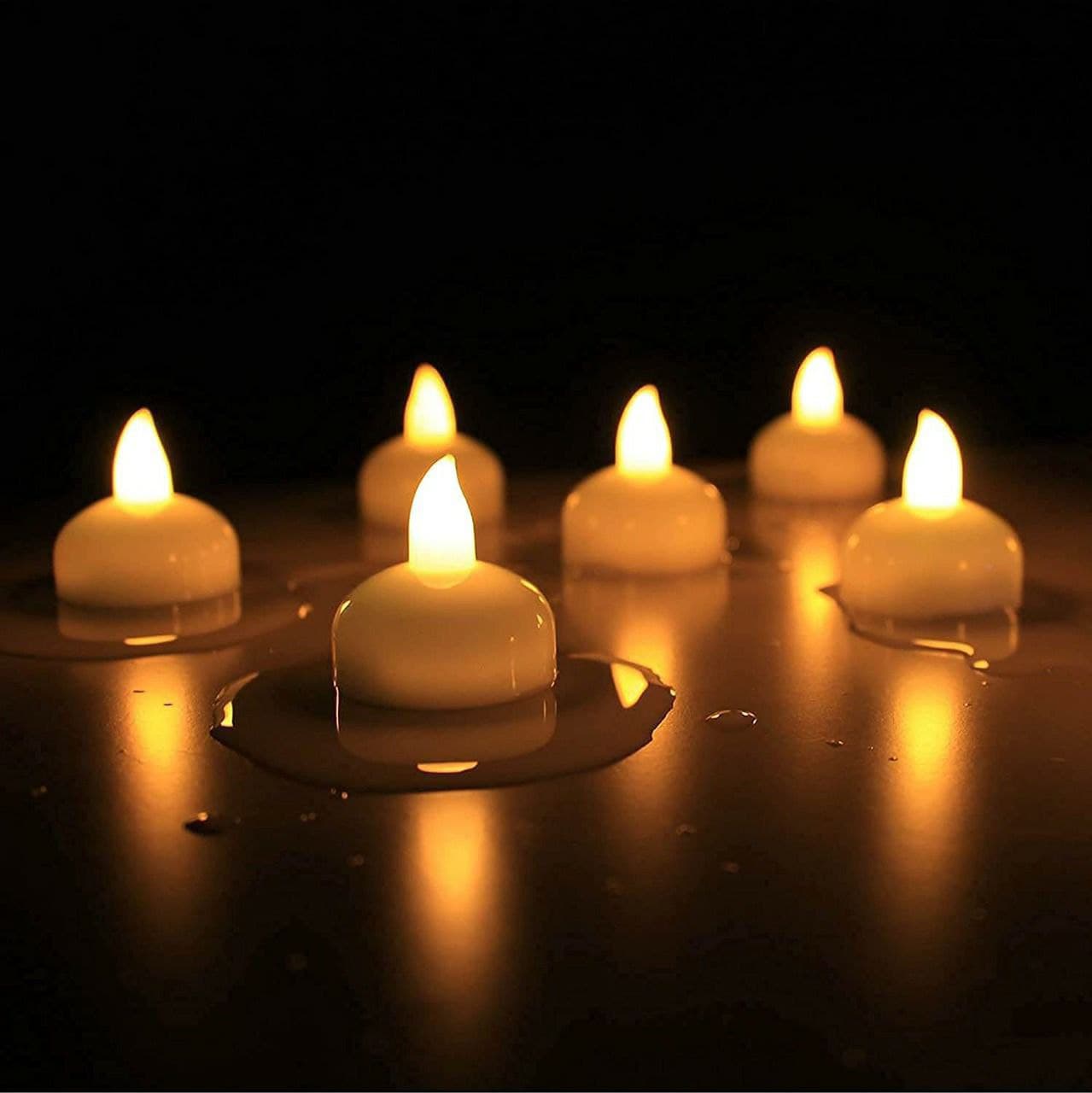 WATER LED SENSOR CANDLE 12 PC SET