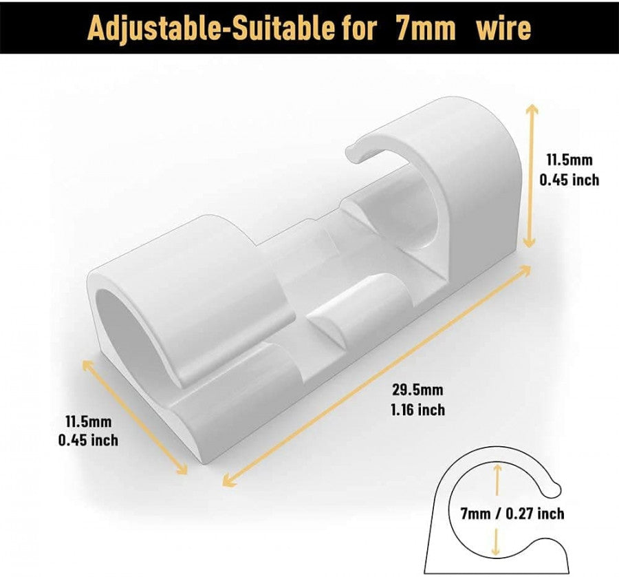 20 PC CABLE CLIP