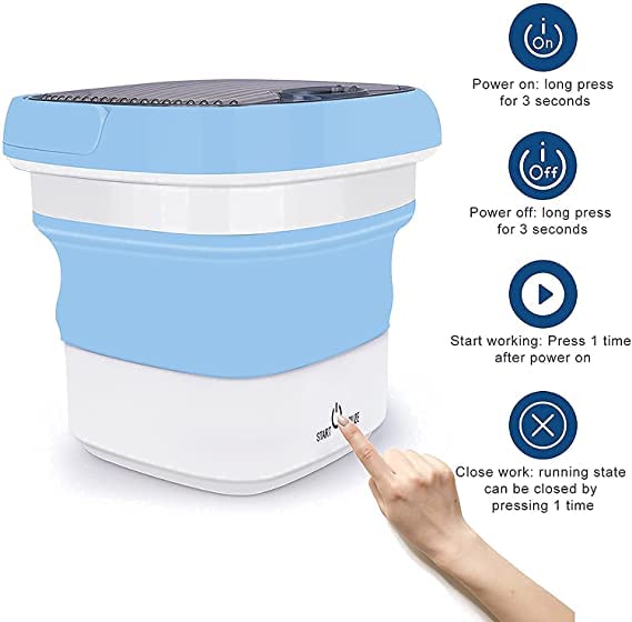 FOLDING PORTABLE WASHING MACHINE