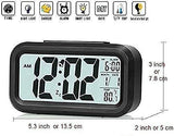 Small Black Digital Clock