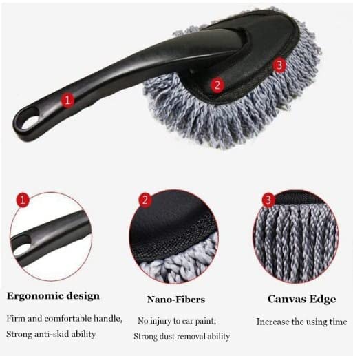 SOFT MICROFIBER MINI CAR DUSTER