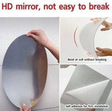 Ovel Shape Sticker Mirror (2030)