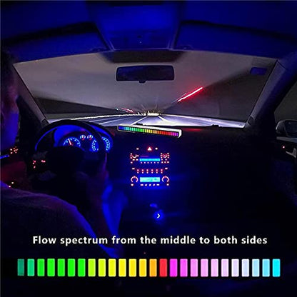 CAR LED STRIP SOUND CONTROL PICKUP RHYTHM LIGHT