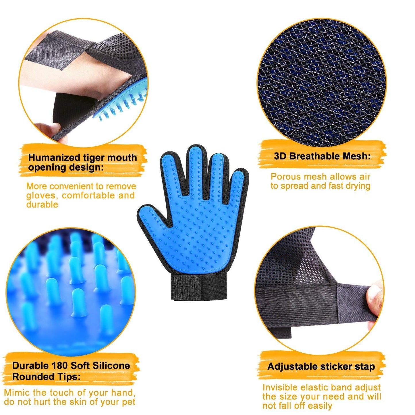 DOG CLEANER GLOVES