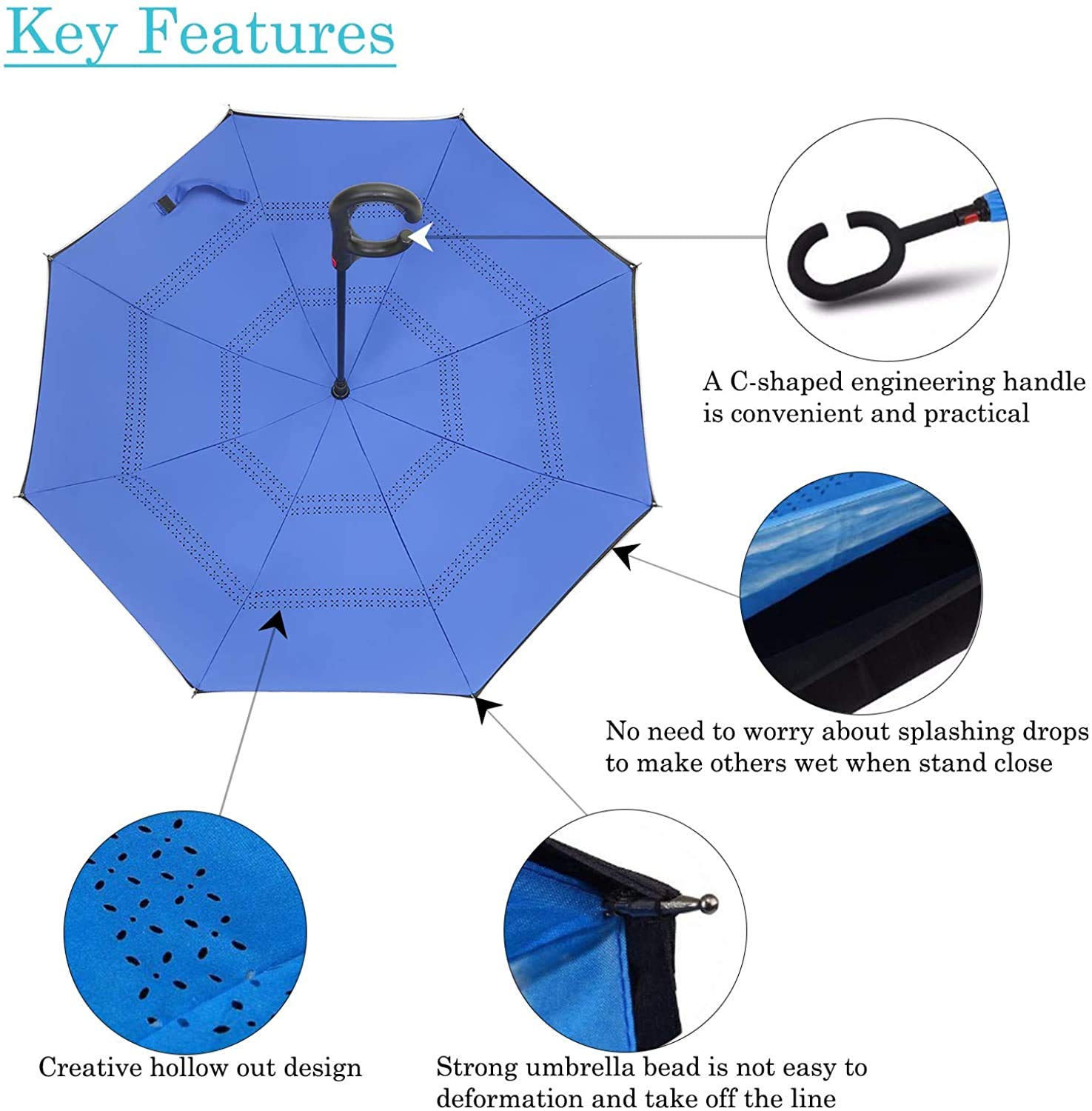 C handle Umbrella