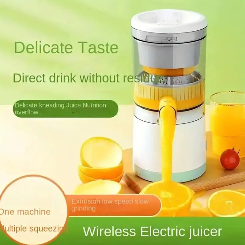 Rechargeable Citrus Juicer, Orange Juicer Squeezer, Mosambi Juicer, wireless Portable Juicer Blender with USB Charging Electric Fruit Juicer Machine for Travel & Kitchen purpose