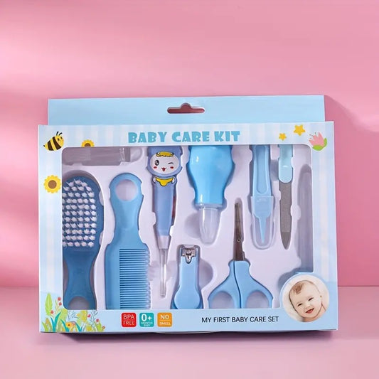 10 Pcs Baby Grooming Kit | Portable Kit for Newborn, Infants, Toddler