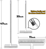 2 in 1 Bathroom Cleaning Brush with Wiper