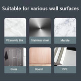 Adhesive Plastic Male Female Wall Sticker Hooks pack of 5