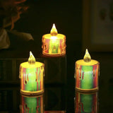 Smokeless Decorative Acrylic Candles pack of 6