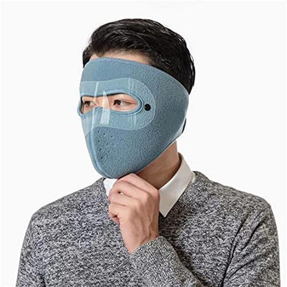 Warm Mask Men Women, With Hd Goggles Face Full Cover Face Mask