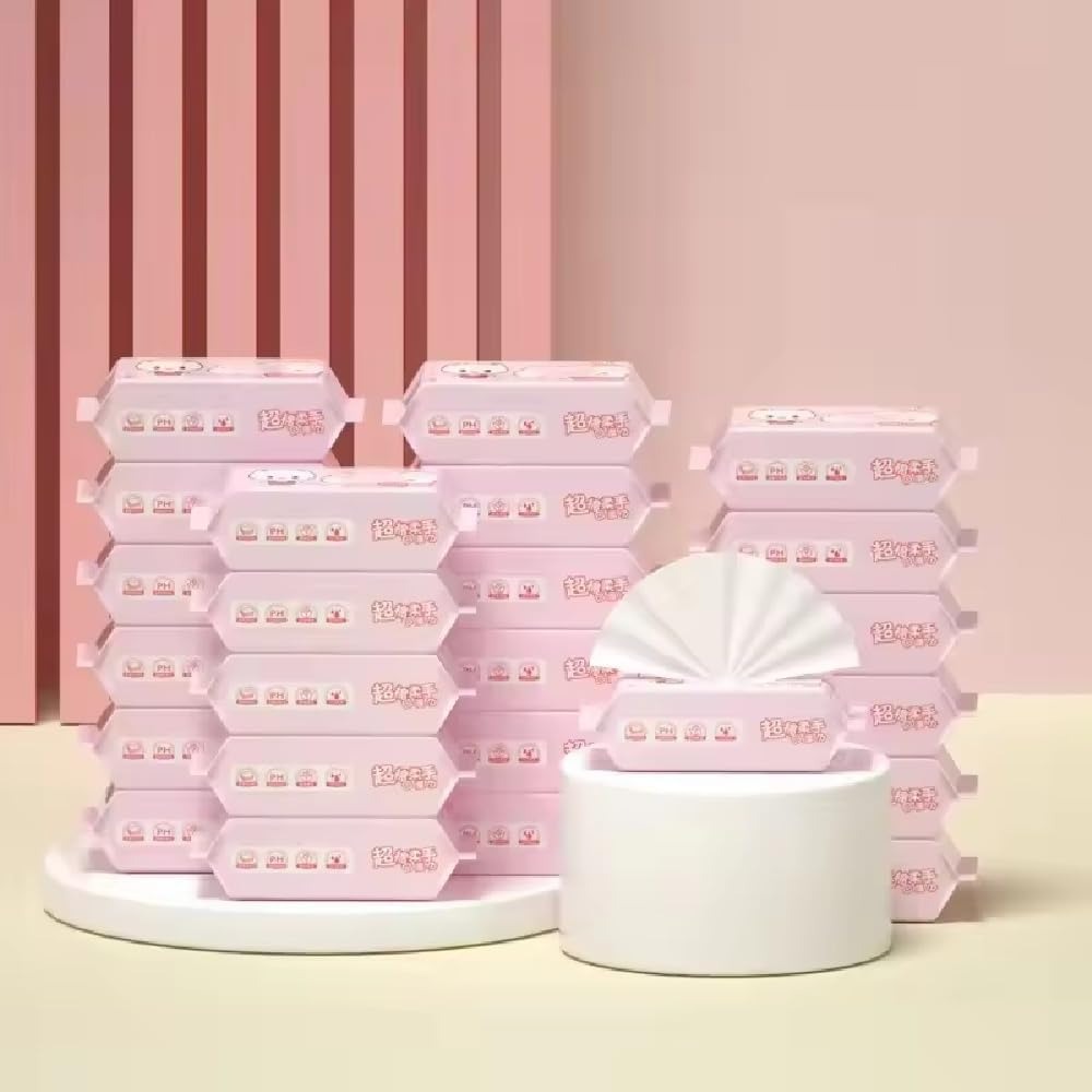 Mini Baby Wipes Disposable  (64 Wipes X 1 Pack)