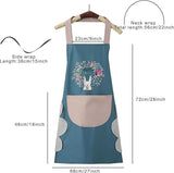 Waterproof Kitchen Rabbit design Apron