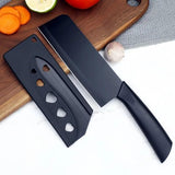 Stainless Steel Professional Kitchen Knife Set Black